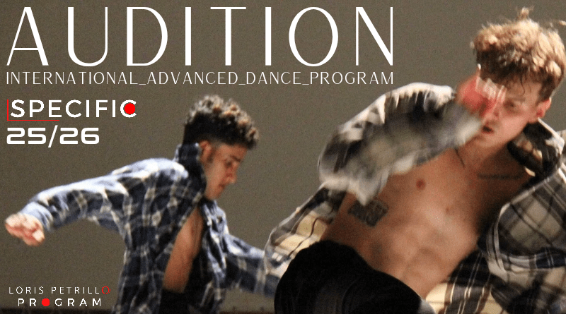 Audition for SPECIFIC international advanced dance program