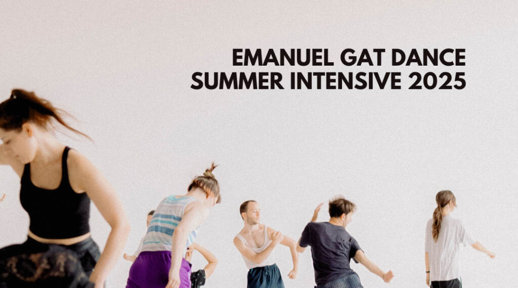 Emanuel Gat Dance Summer Intensive 2025