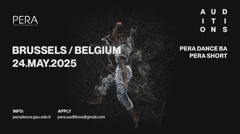 PERA - School of Performing Arts - GAU / PERA Dance B.A. & PERA Short Live Audition